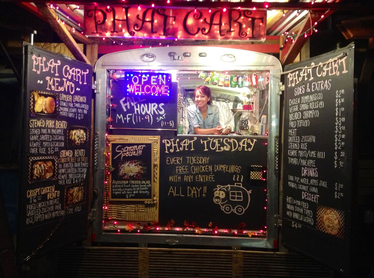 Phat Cart food cart six months after opening